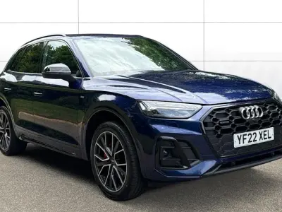 Used Audi Q5 Comfort 265 HP (194 kW) 2022 Blue SUV