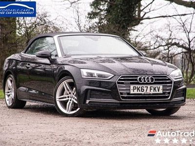 used Audi A5 Cabriolet 2.0 TDI QUATTRO S LINE 2d 188 BHP