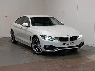Used BMW 420 Sport Line 190 HP (139 kW) 2019 White Hatchback