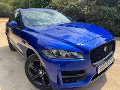 Used Jaguar F-Pace R-Sport 2018 Blue SUV