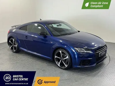 Używany Audi TT Black Edition 184 KM (135 kW) 2018 Niebieski Coupe