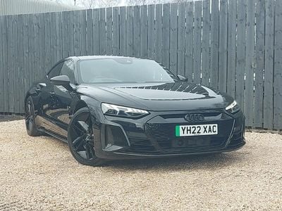 Used Audi e-tron GT quattro Comfort 475 kW (646 HP) 2022 Black Sedan