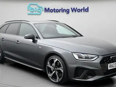 Used Audi A4 Black Edition 204 HP (150 kW) 2023 Grey Estate