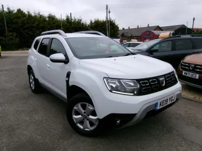 Begagnad Dacia Duster Comfort 114 HK (83 kW) 2019 Vit SUV