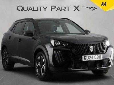 Black Used 2024 Peugeot 2008 Allure SUV | £14,989 (Fair price)