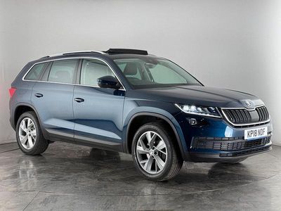 Blue Used 2018 Skoda Kodiaq SUV | £17,350 (Good price)