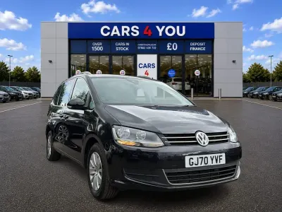 Used VW Sharan SE 150 HP (110 kW) 2020 Black MPV