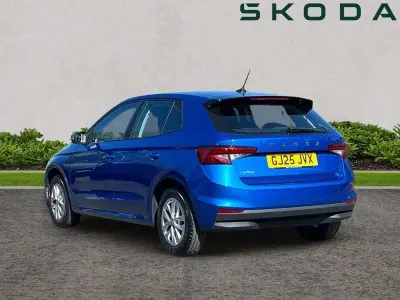 Used Skoda Fabia SE 79 HP (58 kW) 2025 Blue Hatchback