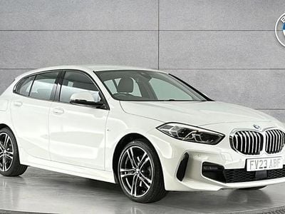 Used BMW 118 M Sport 136 HP (100 kW) 2023 Alpine white Hatchback