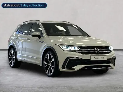 Used VW Tiguan R-line 190 HP (139 kW) 2022 White SUV