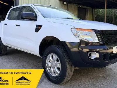 Usado Ford Ranger XL 150 CV (110 kW) 2014 Blanco Pickup/Camioneta
