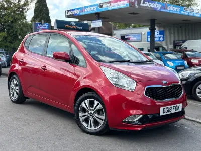 Used Kia Venga 125 HP (91 kW) 2018 Red Hatchback