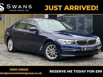 Used BMW 520 2017 Blue Sedan