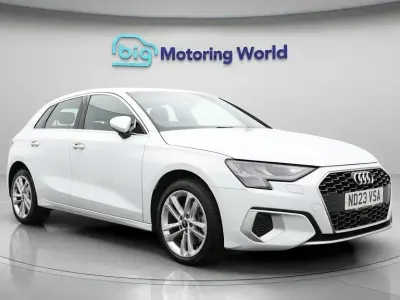Used Audi A3 Sportback Sport 204 HP (150 kW) 2023 White Hatchback