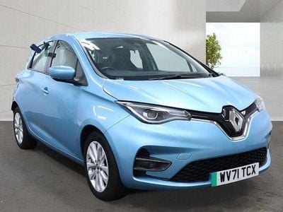 Used Renault Zoe Iconic 80 kW (109 HP) 2021 Blue Hatchback