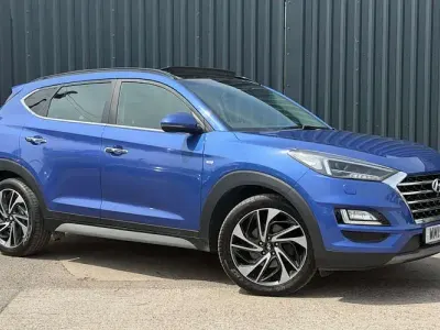 Used Hyundai Tucson Premium SE 185 HP (136 kW) 2019 Blue SUV