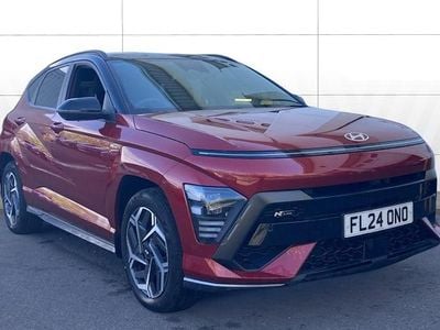 Second-hand Hyundai Kona N Line 120 CP (88 kW) 2024 Roșu SUV