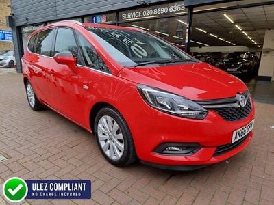 Used Vauxhall Zafira Tourer 140 HP (102 kW) 2016 Red MPV