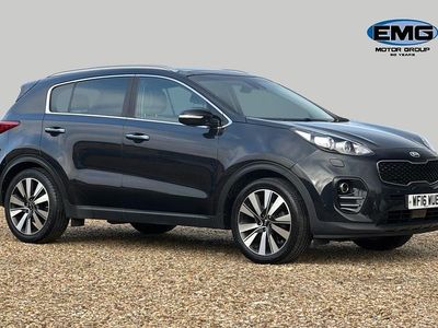 Used Kia Sportage 114 HP (83 kW) 2016 Black SUV