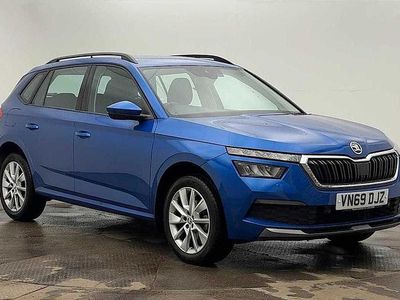 Used Skoda Kamiq SE 115 HP (84 kW) 2019 Race blue metallic SUV