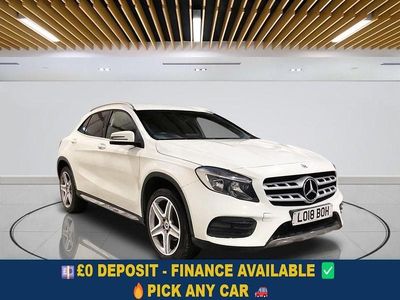 White Used 2018 Mercedes GLA200 AMG line SUV | £11,149 (Fair price)