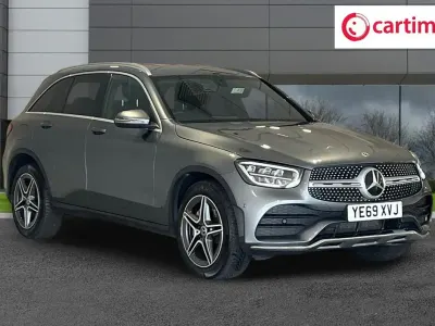 Used Mercedes GLC220 AMG line 194 HP (142 kW) 2019 Grey SUV