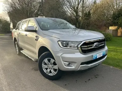 Begagnad Ford Ranger Limited 2021 Silver Pickup