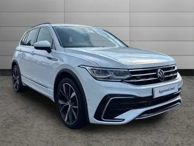 Used VW Tiguan R-line 150 HP (110 kW) 2022 White SUV