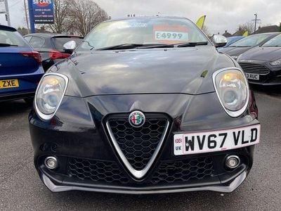 Used Alfa Romeo MiTo Super 95 HP (69 kW) 2017 Black Hatchback