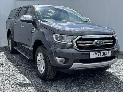 Used Ford Ranger Limited 2021 Grey Pickup