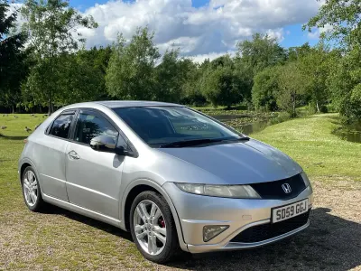 Used Honda Civic SI 2009 Silver Hatchback