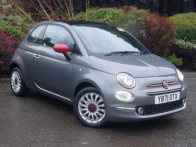 Grey Used 2022 Fiat 500 Red Hatchback | £10,798 (Fair price)