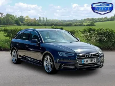 Begagnad Audi A4 S-Line 190 HK (139 kW) 2017 Blå Kombi