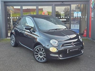 Black Used 2023 Fiat 500 Hatchback | £10,745 (Fair price)