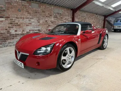 Used Vauxhall VX220 147 HP (108 kW) 2003 Black Cabriolet