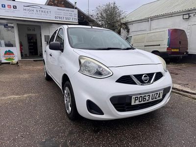 Used Nissan Micra Visia 2013 White Hatchback