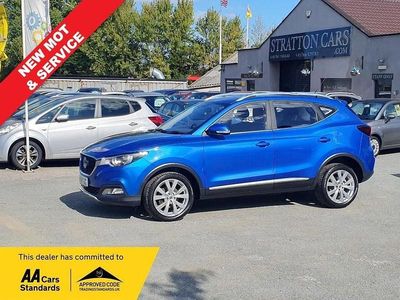 Used MG ZS Excite 106 HP (77 kW) 2018 Blue Sedan