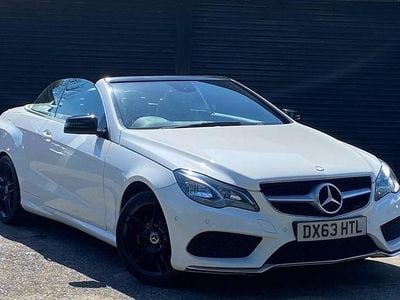 Used Mercedes E220 AMG 2013 White Cabriolet