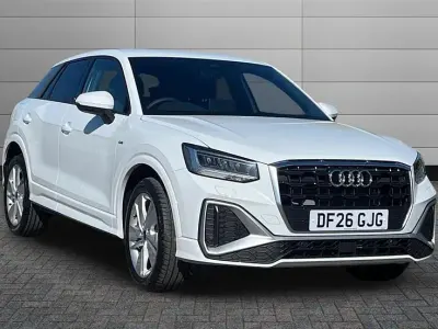 New Audi Q2 S-Line 150 HP (110 kW) 2026 Glacier white SUV