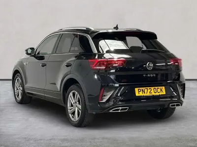 Used VW T-Roc R-line 150 HP (110 kW) 2022 Black SUV