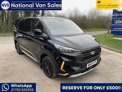 Used Ford Transit Custom S 136 HP (100 kW) 2025 Black Van