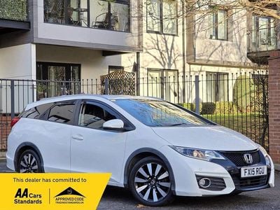 White Used 2015 Honda Civic SR Estate | £5,490 (Good price)