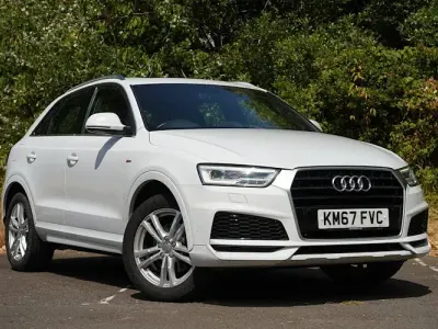 Used Audi Q3 S-Line 150 HP (110 kW) 2017 White SUV