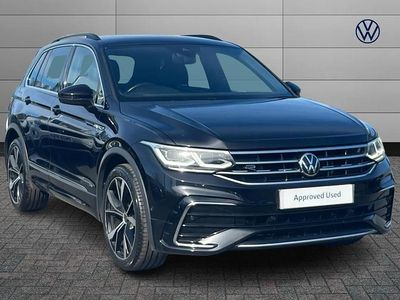 Used VW Tiguan R-line 150 HP (110 kW) 2023 Black SUV