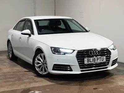 Used Audi A4 150 HP (110 kW) 2018 White Sedan