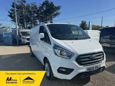 Usado Ford Transit Custom Limited 130 CV (95 kW) 2020 Blanco Van