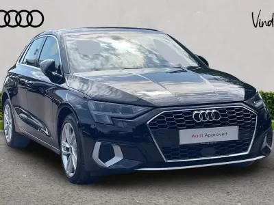 Used Audi A3 Sport 147 HP (108 kW) 2023 Black Sedan