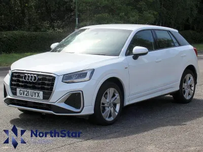 Used Audi Q2 S-Line 110 HP (80 kW) 2021 White SUV