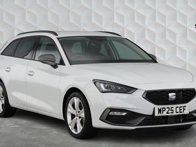 White Used 2025 Seat Leon FR Estate | £21,278 (Expensive)