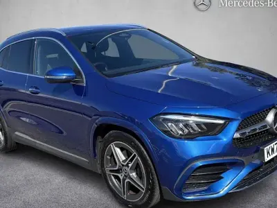 Used Mercedes GLA200 AMG line 150 HP (110 kW) 2023 Blue SUV